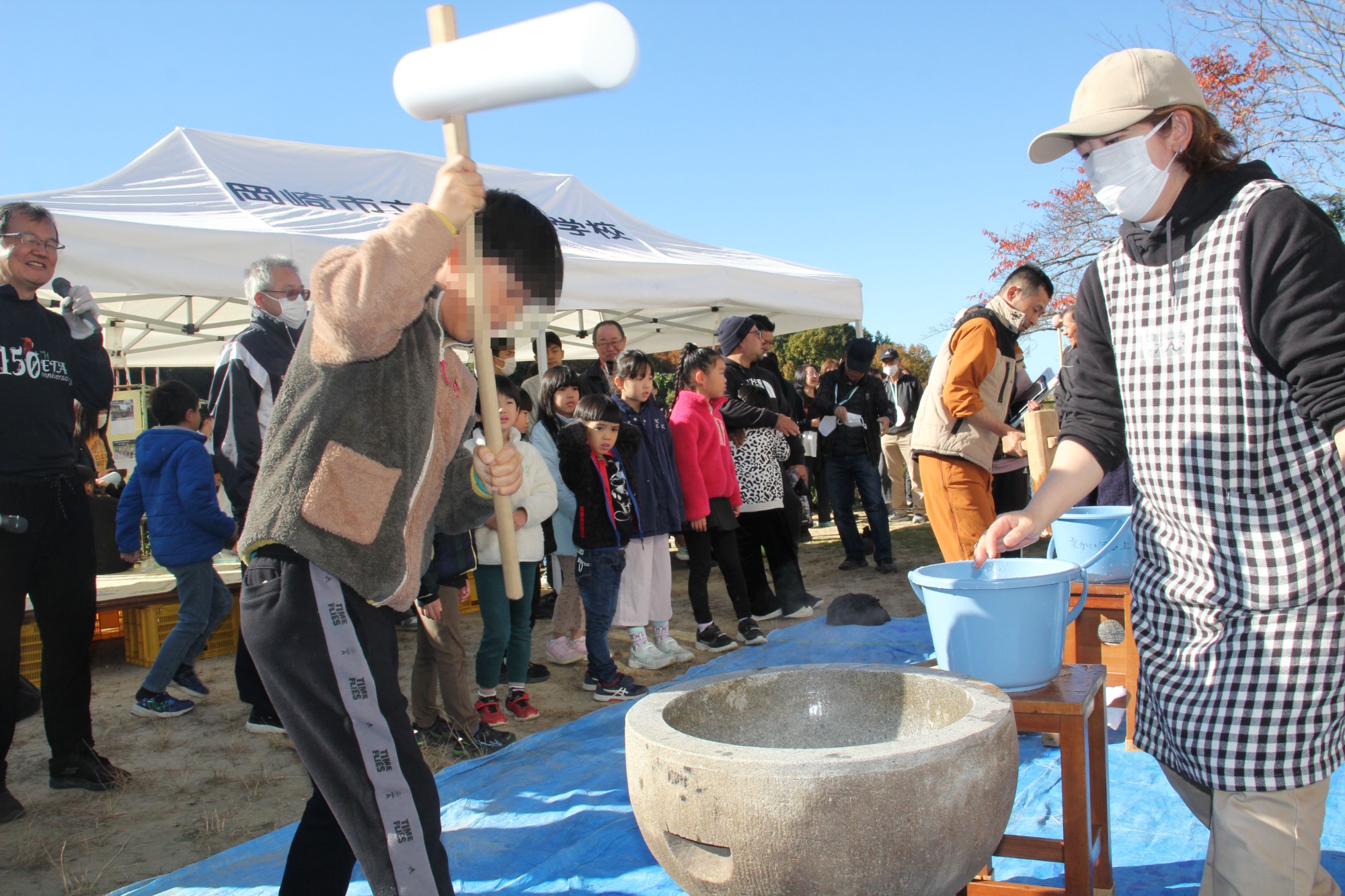 恵田小学校PTA学区収穫感謝祭